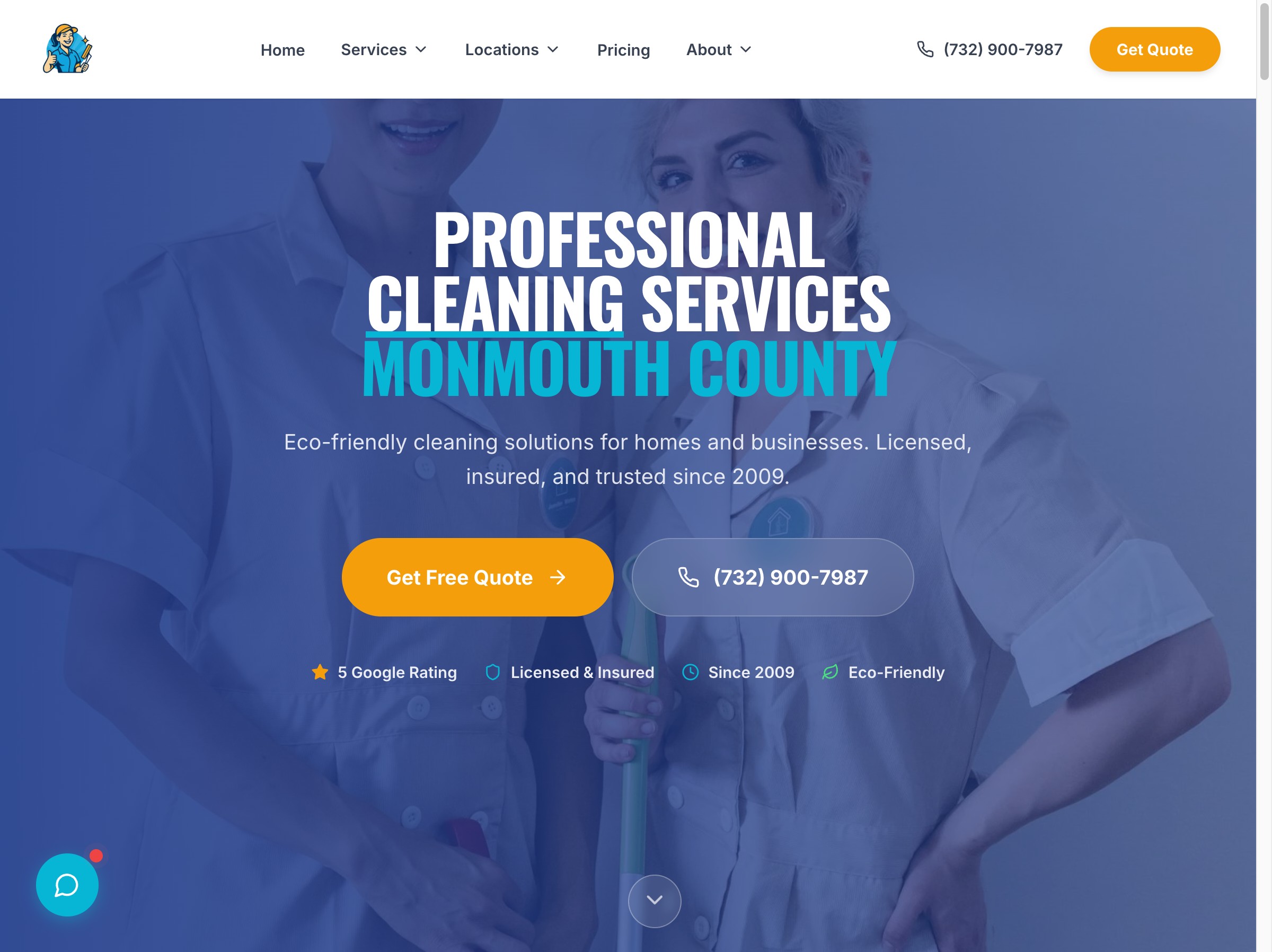 Costa1 Cleaning case study - Full-Service Website Launch Covering 53 NJ Towns