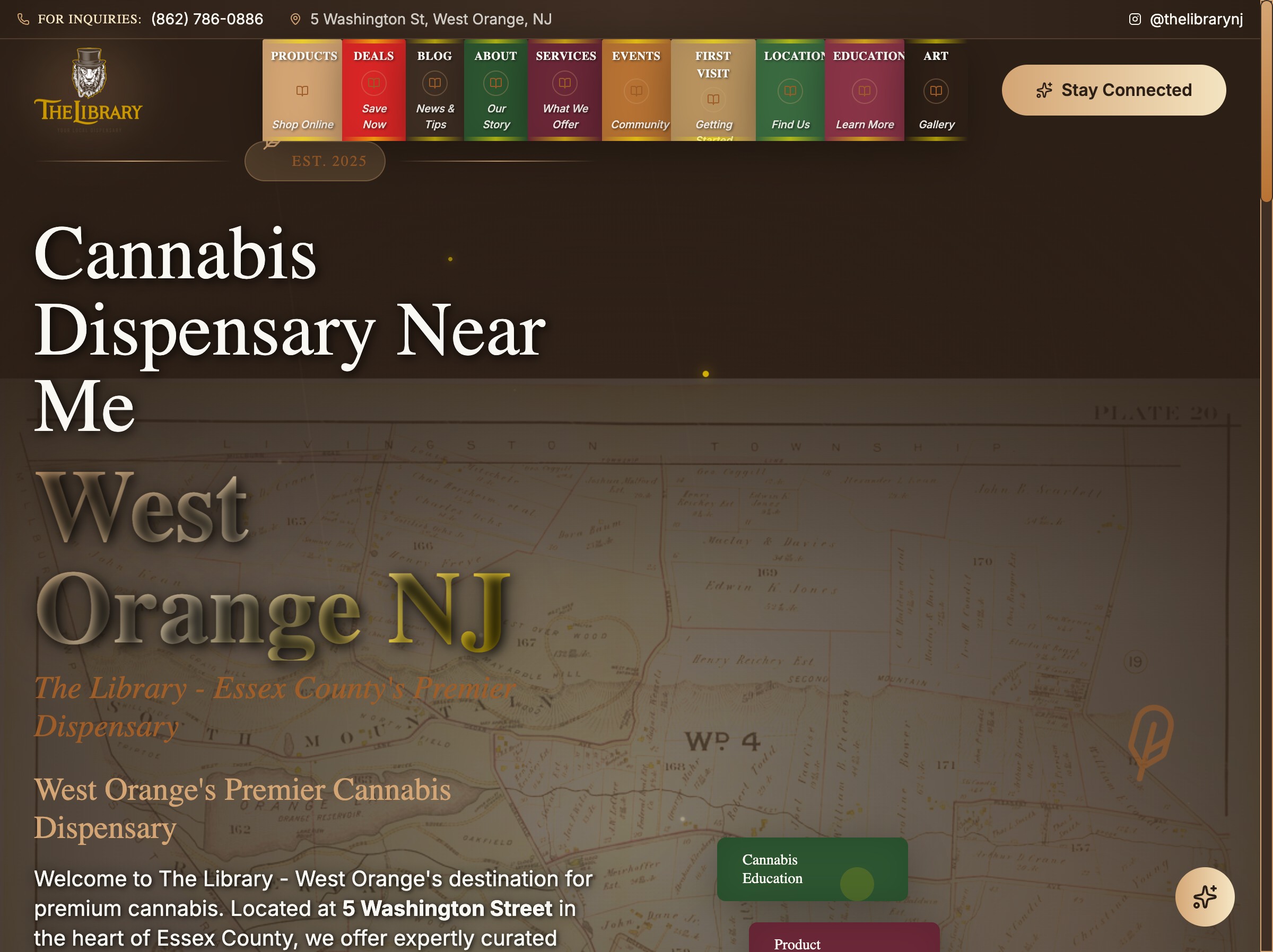The Library NJ case study - 181% Organic Growth with Local SEO & Citation Strategy